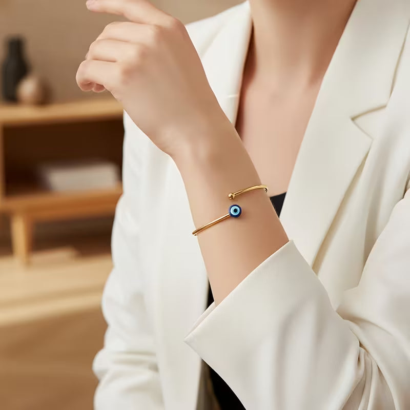 Evil Eye Protective Bangle
