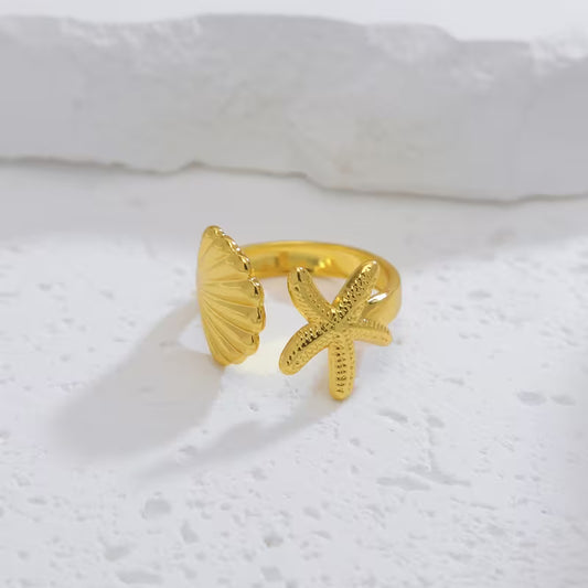 Star Shell Ring