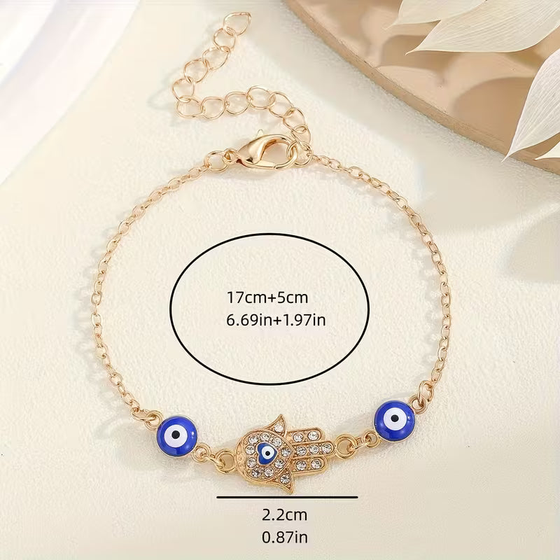 Evil Eye Charm Bracelet