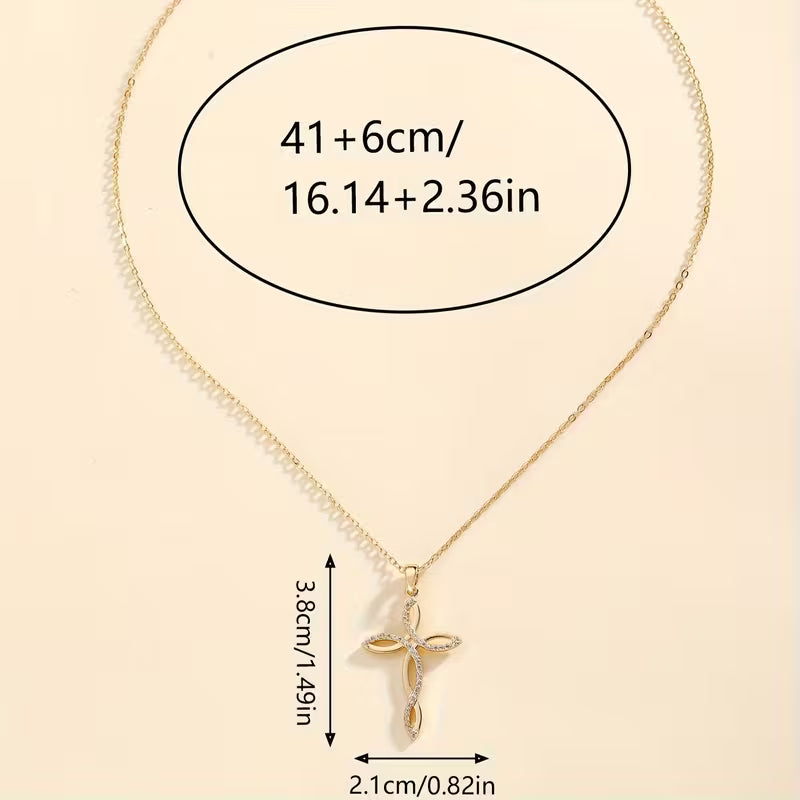 Mary Cross Pendant & Necklace