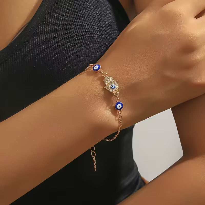 Evil Eye Charm Bracelet