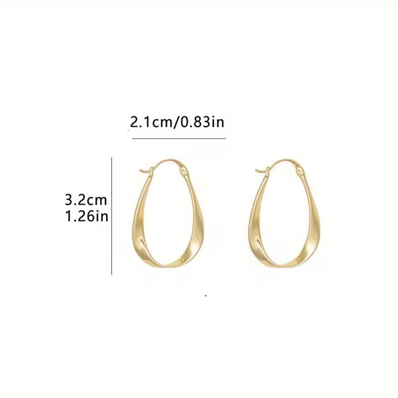 Asymmetric Meghan Earrings
